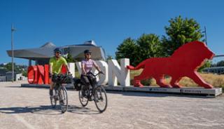 La Voie Bleue jusqu’aux Monts d’Or Lyon à vélo