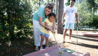 Faire un parcours de minigolf