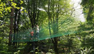 Le parc d’aventure Adrenature vers Pont-Aven