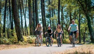 Balade à vélo en camping