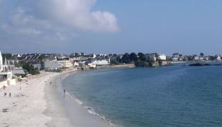 La plage des Sables-Blancs