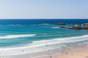 La plage de la Côte des Basques